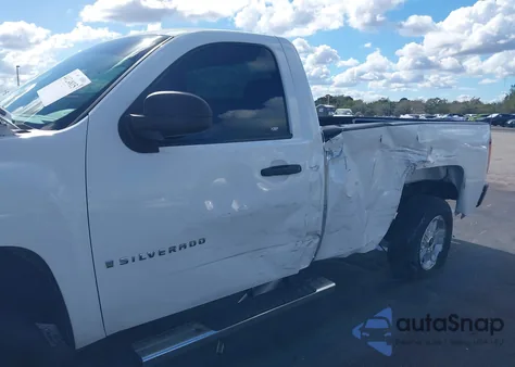 2007 Chevrolet Silverado 1500 Work Truck из США, поврежденный, VIN 1GCEC14C37Z519492
